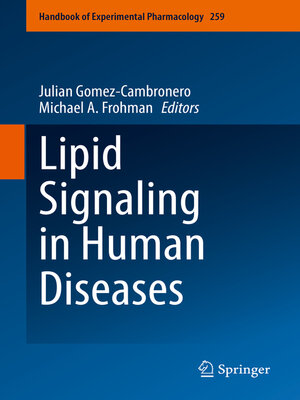 cover image of Lipid Signaling in Human Diseases